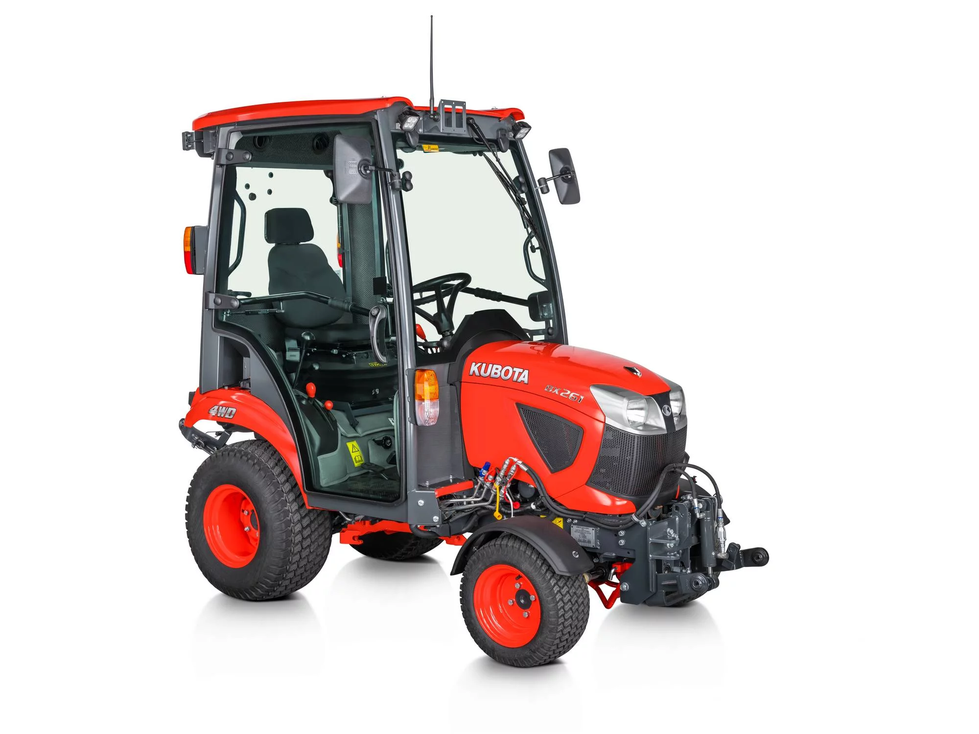 Kubota BX231 DV Cabine Tracteur Agricole Compact 23 CV 4RM Hydrostatique