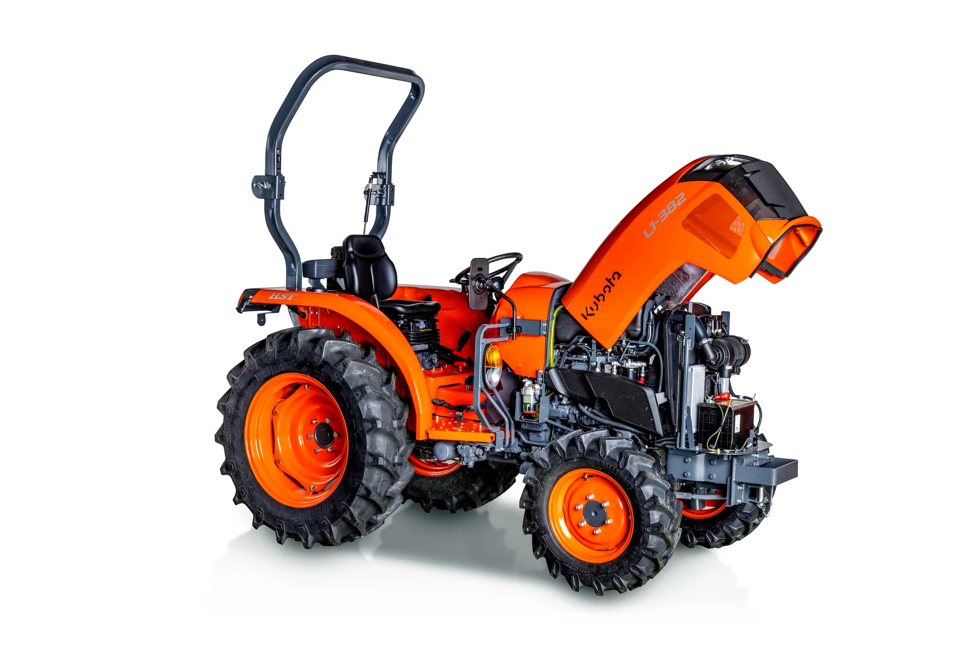 Kubota L1-382 DW Tracteur Agricole Compact 38 CV 4RM Transmission 8 AV / 4 AR